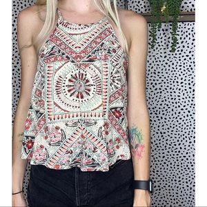 Billabong Majestic Seas Cropped Tank Top